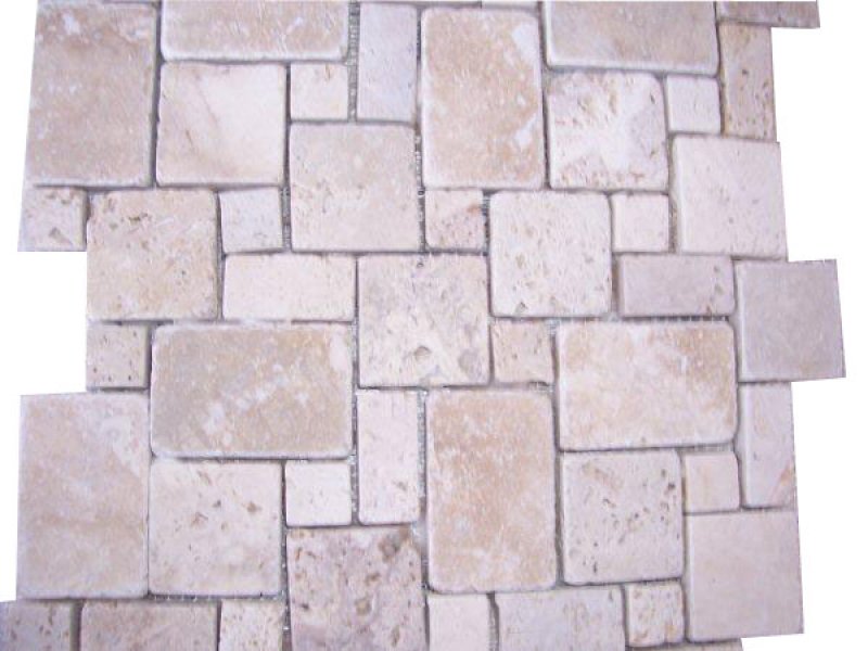 Schema pose travertin 4 format