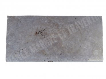 023 - Travertin Classique Beige Margelle Piscine Antique Vieilli 30x60 3 cm