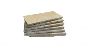 Carrelage Travertin Beige Nuance Opus Romain 1,2 cm Commercial Vieilli  - 001